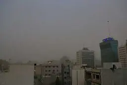 طوفان در تهران/ عکس