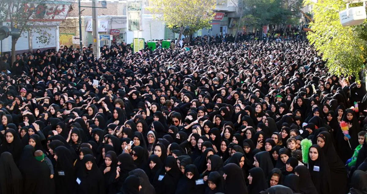 اجتماع عظیم عزاداران در زنجان/تصاویر