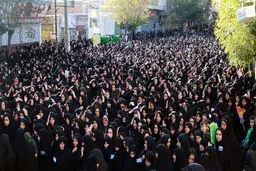 اجتماع عظیم عزاداران در زنجان/تصاویر