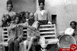 عکس یکی از اوباش زمان قاجار
