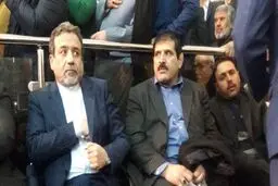 عباس جدیدی در حرم امام خمینی/عکس