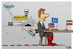 کاریکاتور / پشت پرده جنتلمن‌های میز مذاکره!