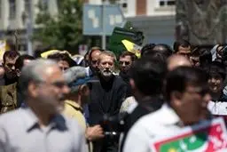 چهره های سیاسی در راهپیمایی روز قدس