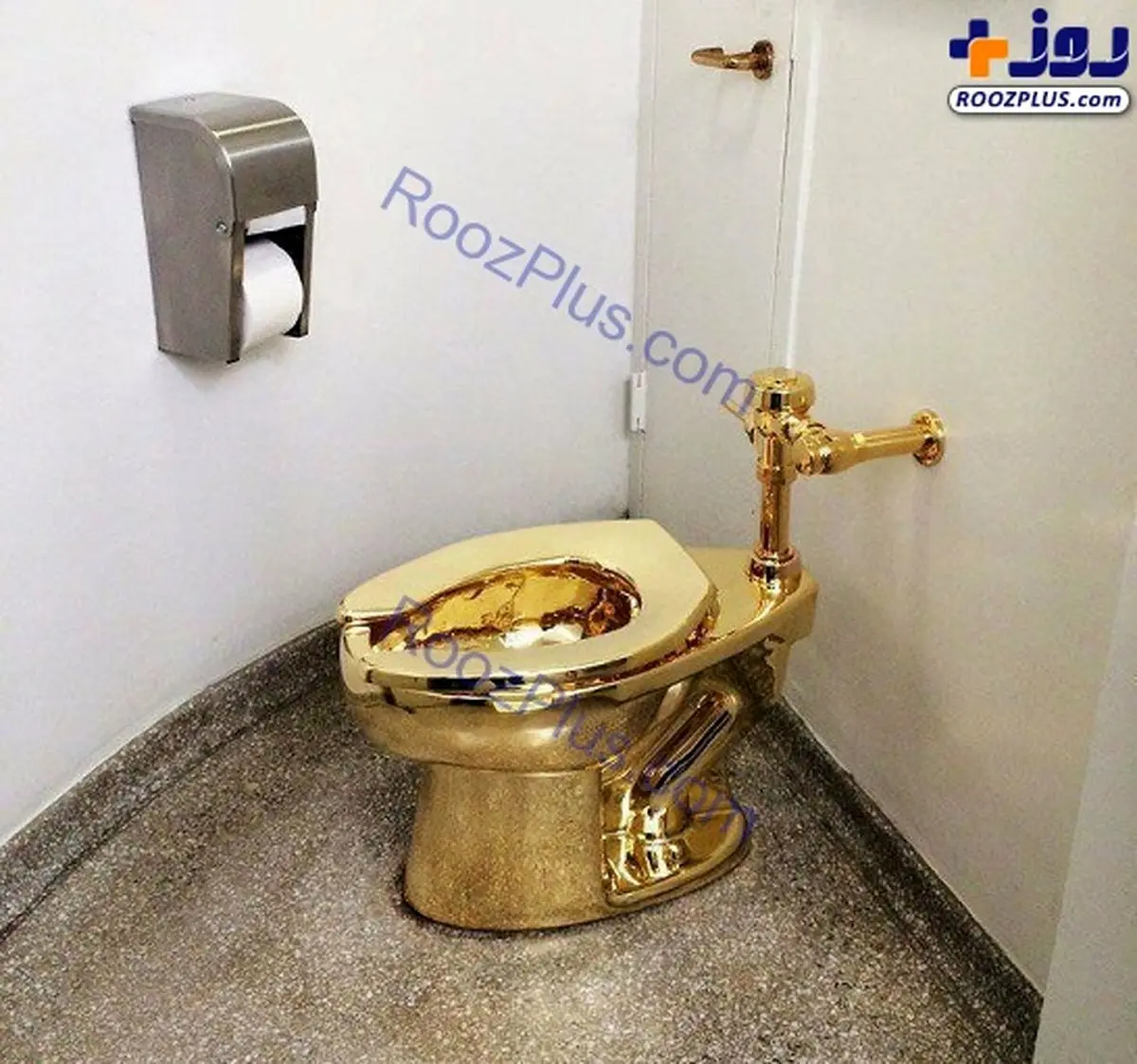 هدیه عجیب موزه معروف به ترامپ و همسرش/عکس