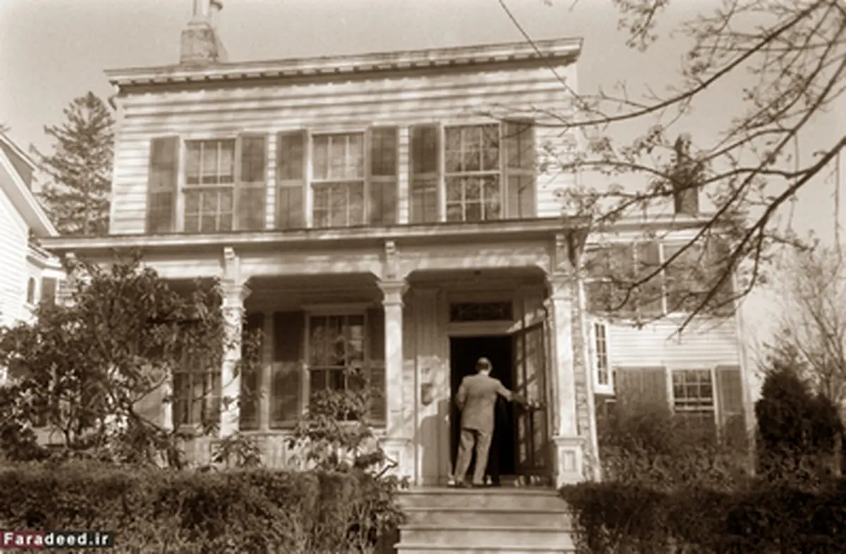 خانه اینشتین ساعتی پس از مرگش/تصاویر