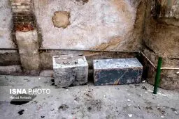 گاوصندوق‌های بیرون کشیده شده از آوار پلاسکو