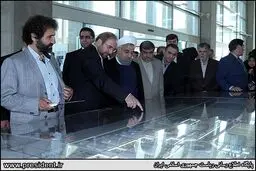 توضیح قالیباف به روحانی درباره شهر آفتاب/ عکس