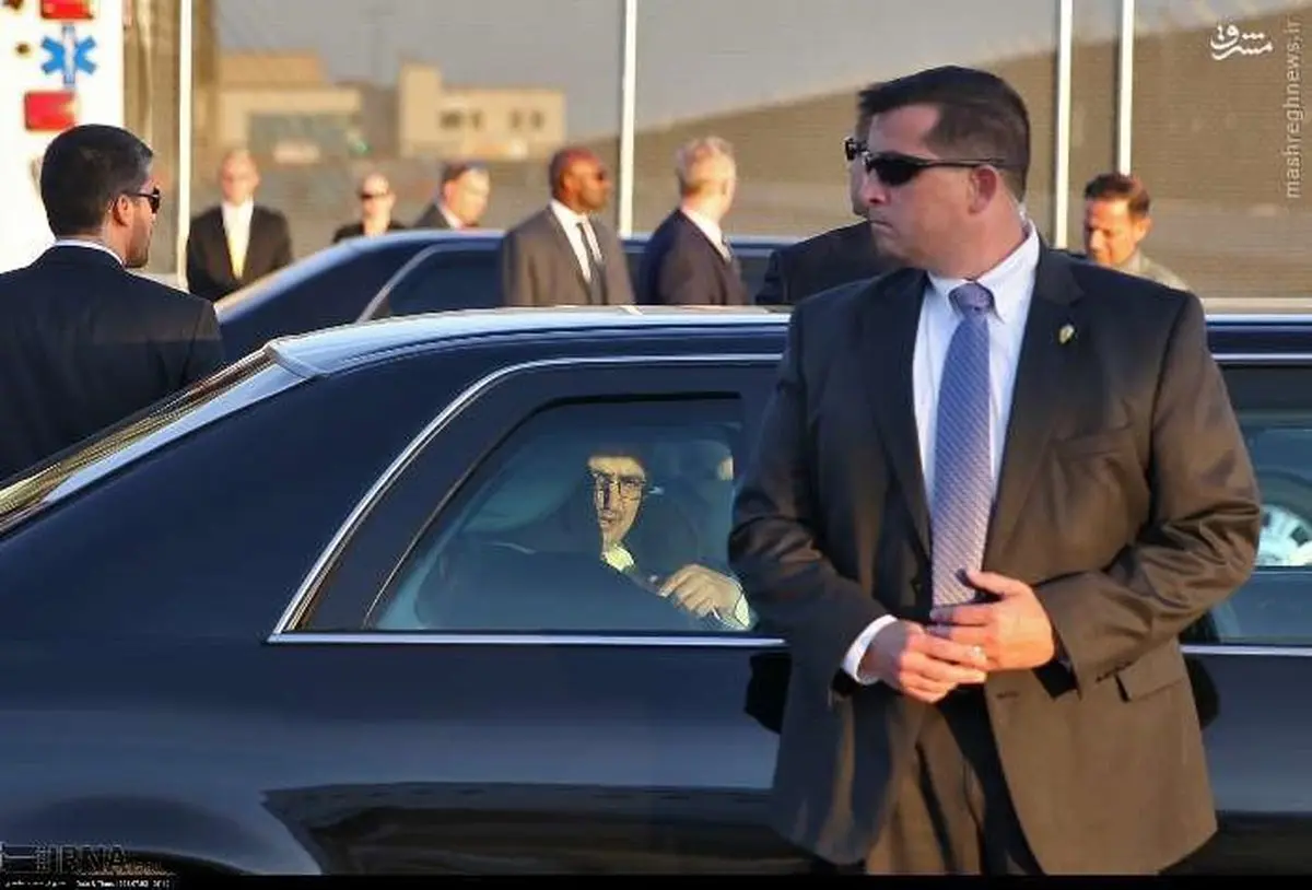 عکس محافظان روحانی در سفر به نیویورک