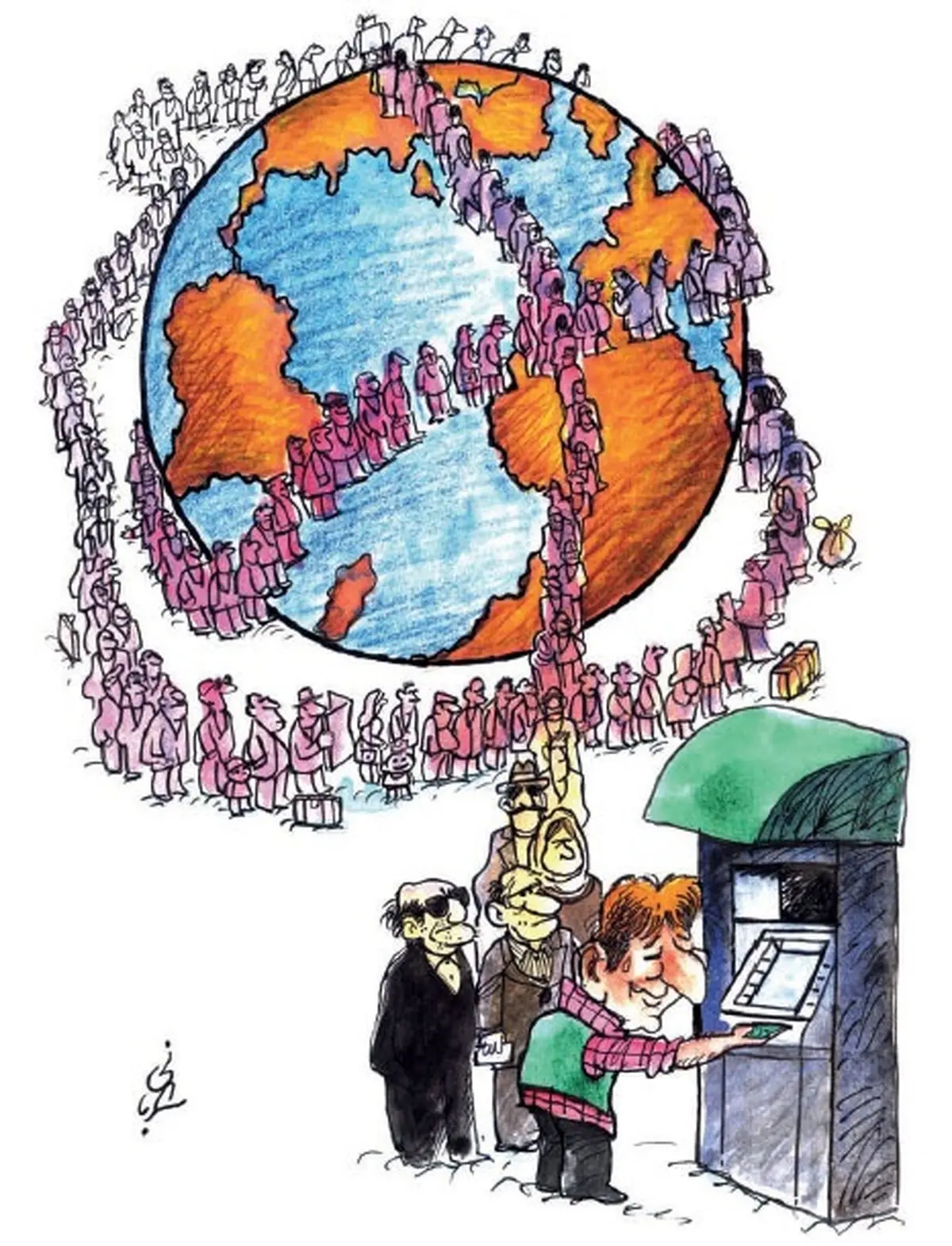 کاریکاتور/ واریز بابک زنجانی!