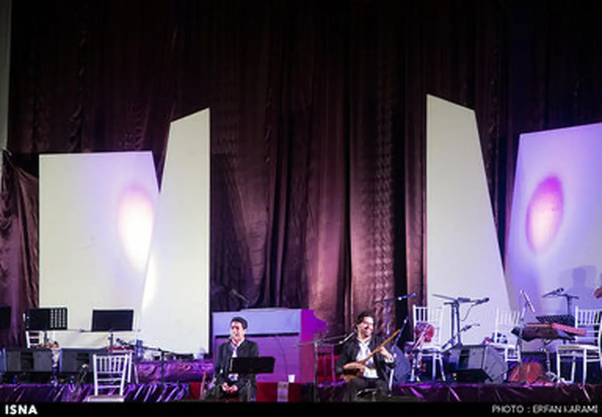 حاشیه های تصویری کنسرت همایون شجریان