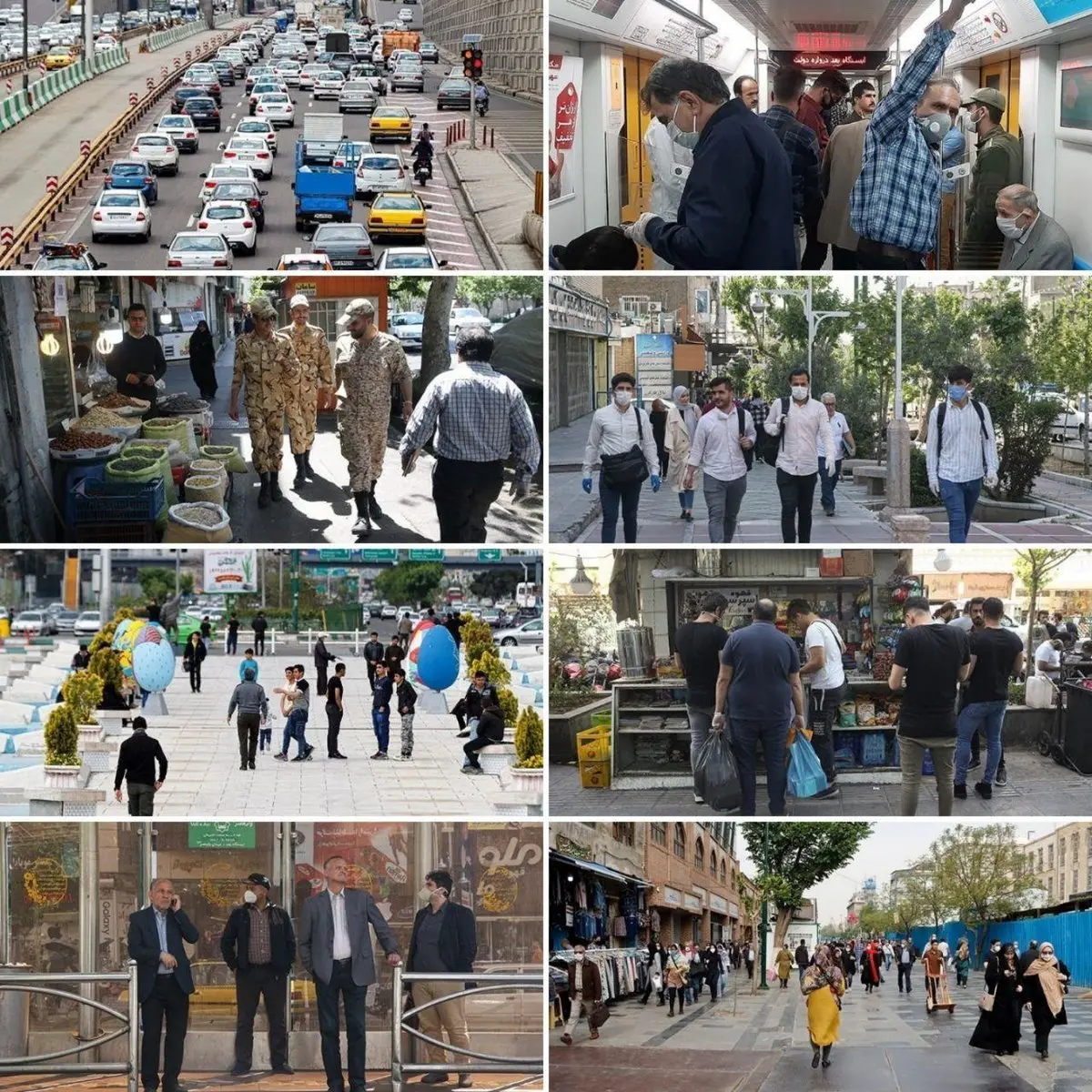 اتفاقی هولناک در موضوع فاصله‌گذاری اجتماعی در ایران! + تصاویر