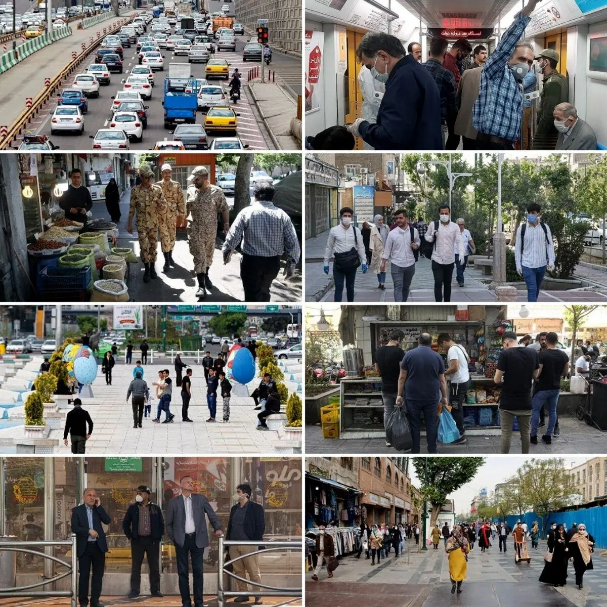 اتفاقی هولناک در موضوع فاصله‌گذاری اجتماعی در ایران! + تصاویر