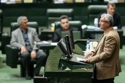 حواشی حضور وزیر کار در مجلس/تصاویر