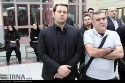 از وزیر دفاع تا پژمان بازغی در مراسم تشییع پیکر تهیه کننده سینما/تصاویر