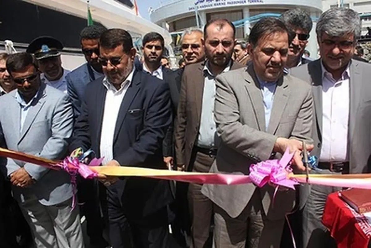 افتتاح بزرگترین پایانه مسافربری دریایی کشور با حضور وزیر راه و شهرسازی