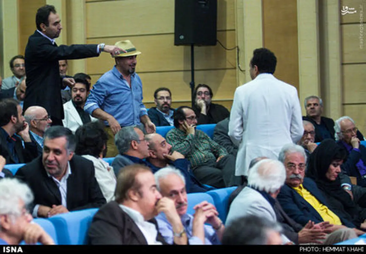 تیپ جالب عطاران در ضیافت افطار روحانی/عکس