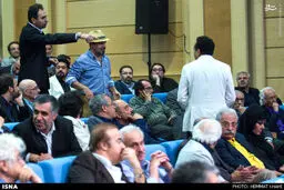 تیپ جالب عطاران در ضیافت افطار روحانی/عکس