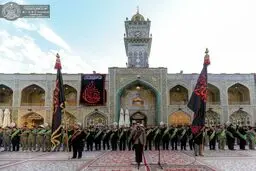 حرم علوی در سالروز وفات حضرت ام البنین(س)/تصاویر