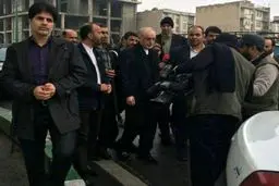 علی اکبر صالحی در مراسم راهپیمایی۲۲ بهمن/عکس