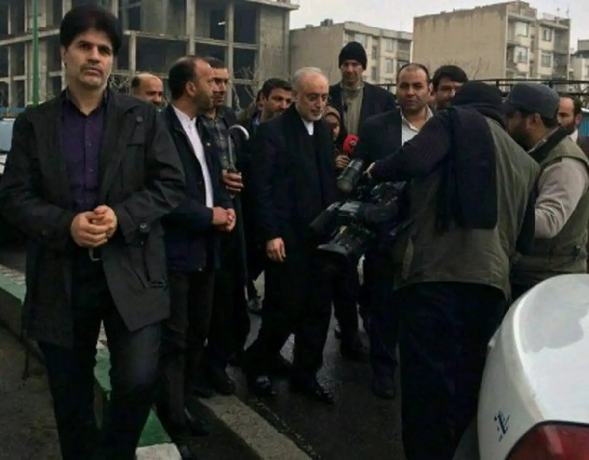 علی اکبر صالحی در مراسم راهپیمایی۲۲ بهمن/عکس