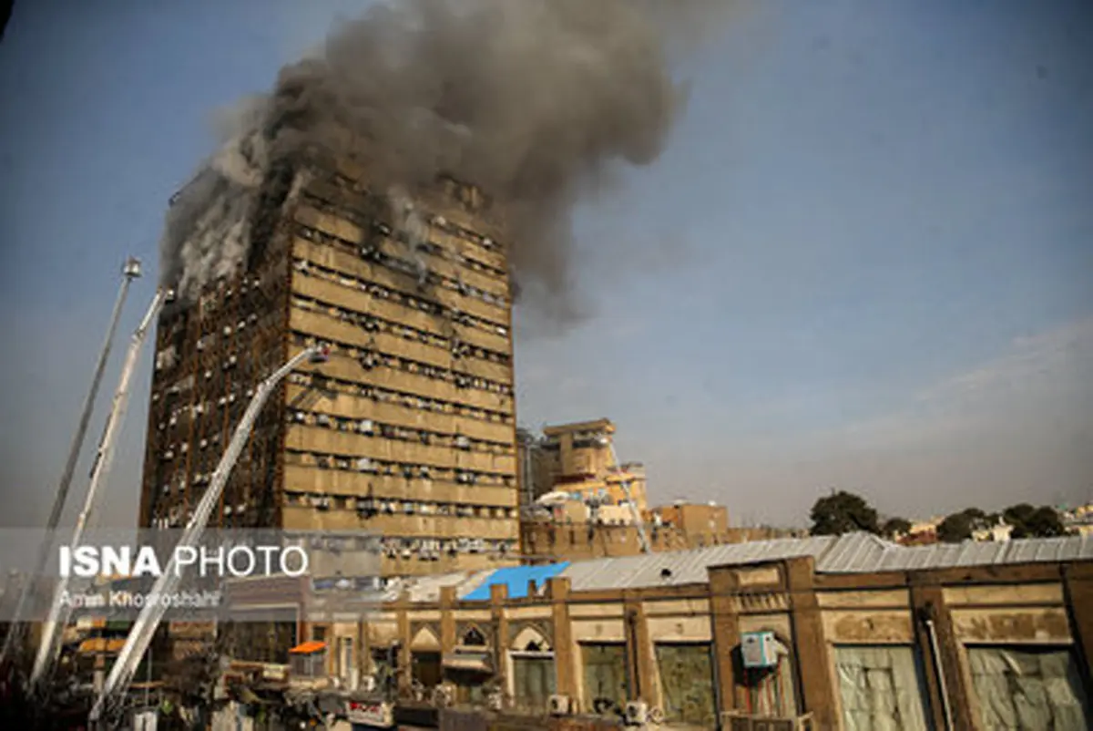 فاجعه پلاسکو به روایت تصاویر