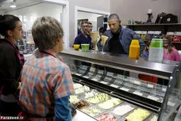 وقتی اوباما در آلاسکا هوس بستنی ‌می‌کند/تصاویر