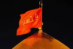 بارش شدید باران الهی در کربلای معلی