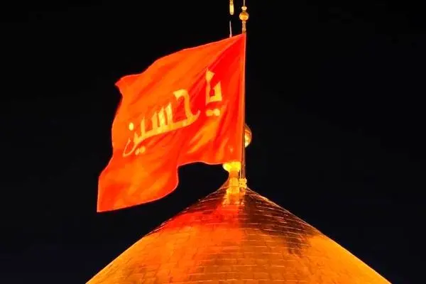 بارش شدید باران الهی در کربلای معلی