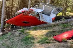 تصاویر سقوط مرگ بار تله کابین