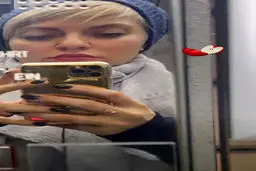 سلفی جدید مهناز افشار در استوری اش