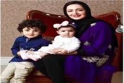 تصویری از شیلا خداداد و فرزندانش