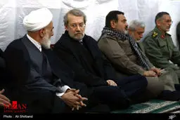 چه کسانی در تشییع پیکر سرلشکر سلیمی حضور داشتند؟/ تصاویر