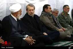 چه کسانی در تشییع پیکر سرلشکر سلیمی حضور داشتند؟/ تصاویر