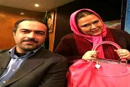 بهاره رهنما در کنار علیرضا جلالی تبار/عکس