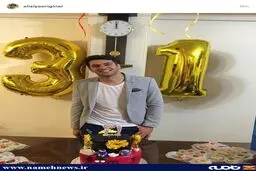 مجری مشهور تلویزیون در جشن تولد 31 سالگی!/عکس