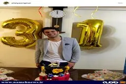 مجری مشهور تلویزیون در جشن تولد 31 سالگی!/عکس