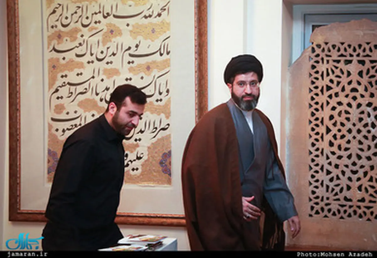 عزاداری فرزند رهبر انقلاب در منزل صادق خرازی/تصاویر