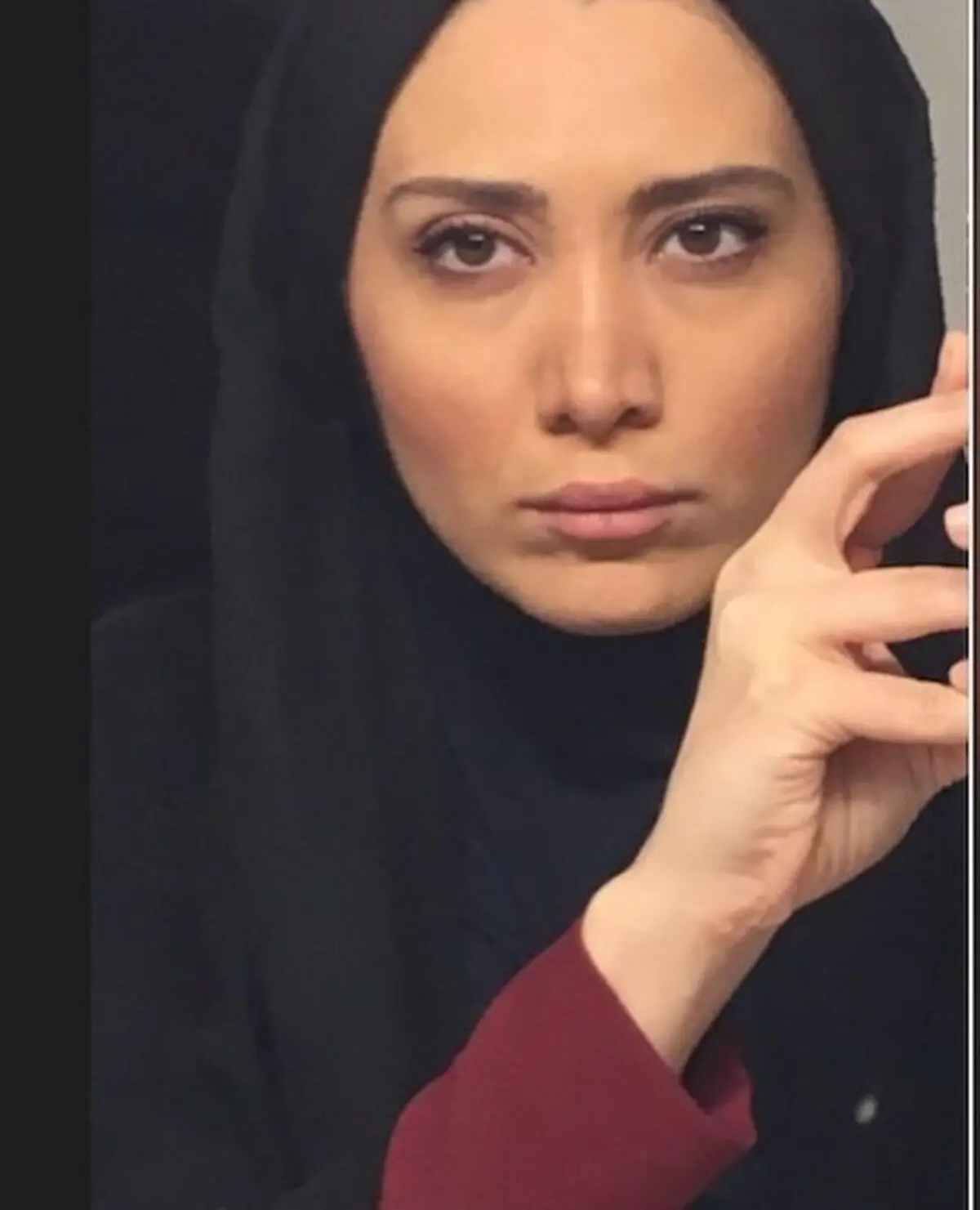 اینستاگرام: نیکی مظفری در نمایی از سريال «سلام، آقاى مدیر»