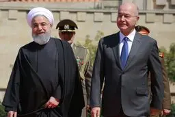تصاوير: سفر روحانی به عراق