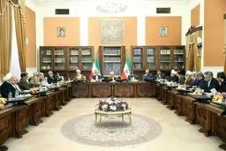 آخرین جلسه مجمع تشخیص مصلحت نظام به ریاست آیت‌الله هاشمی رفسنجانی/عکس