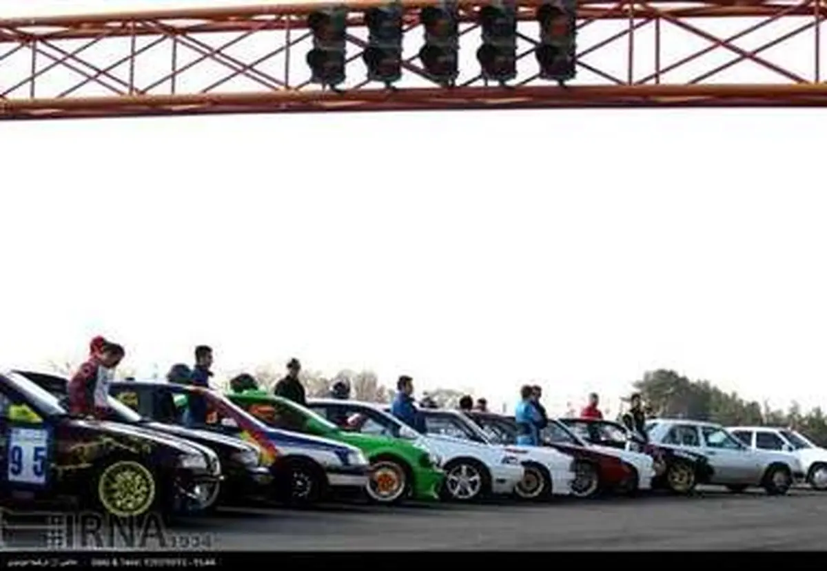 مسابقات جذاب اتومبیل رانی  قهرمانی کشـور/ تصاویر