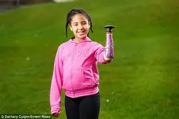 آرزوی دختر بدون دست محقق شد + تصاویر