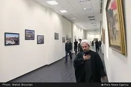 آیین رونمایی از کتاب لبیک یا حسین /گزارش تصویری