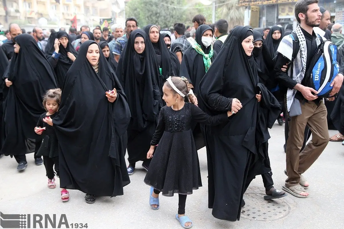 حال و هوای معنوی کربلا یک هفته پیش از اربعین/تصاویر