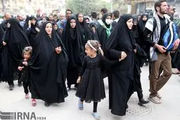 حال و هوای معنوی کربلا یک هفته پیش از اربعین/تصاویر