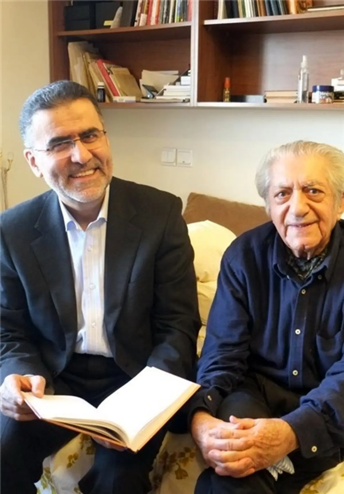 عیادت ایوبی از انتظامی و رشیدی /عکس