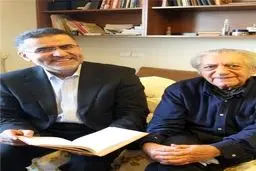 عیادت ایوبی از انتظامی و رشیدی /عکس