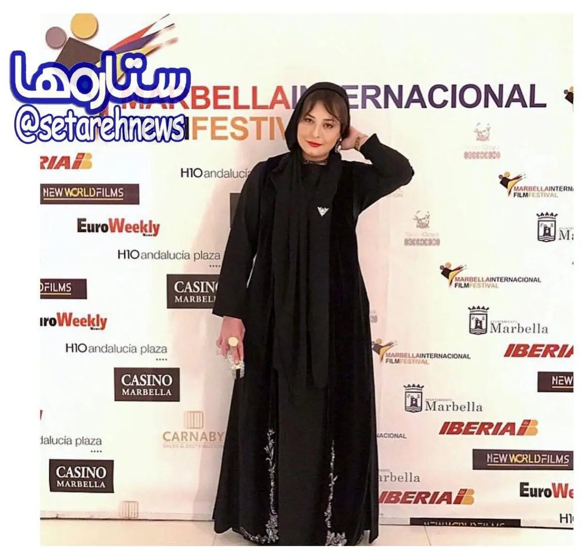 تیپ مهراوه شریفی‌نیا در جشنواره یونان/عکس