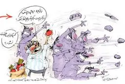 بازرسی نامحسوس!/کاریکاتور