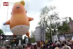 ببینید: تظاهرات ضد ترامپ این بار در ایرلند